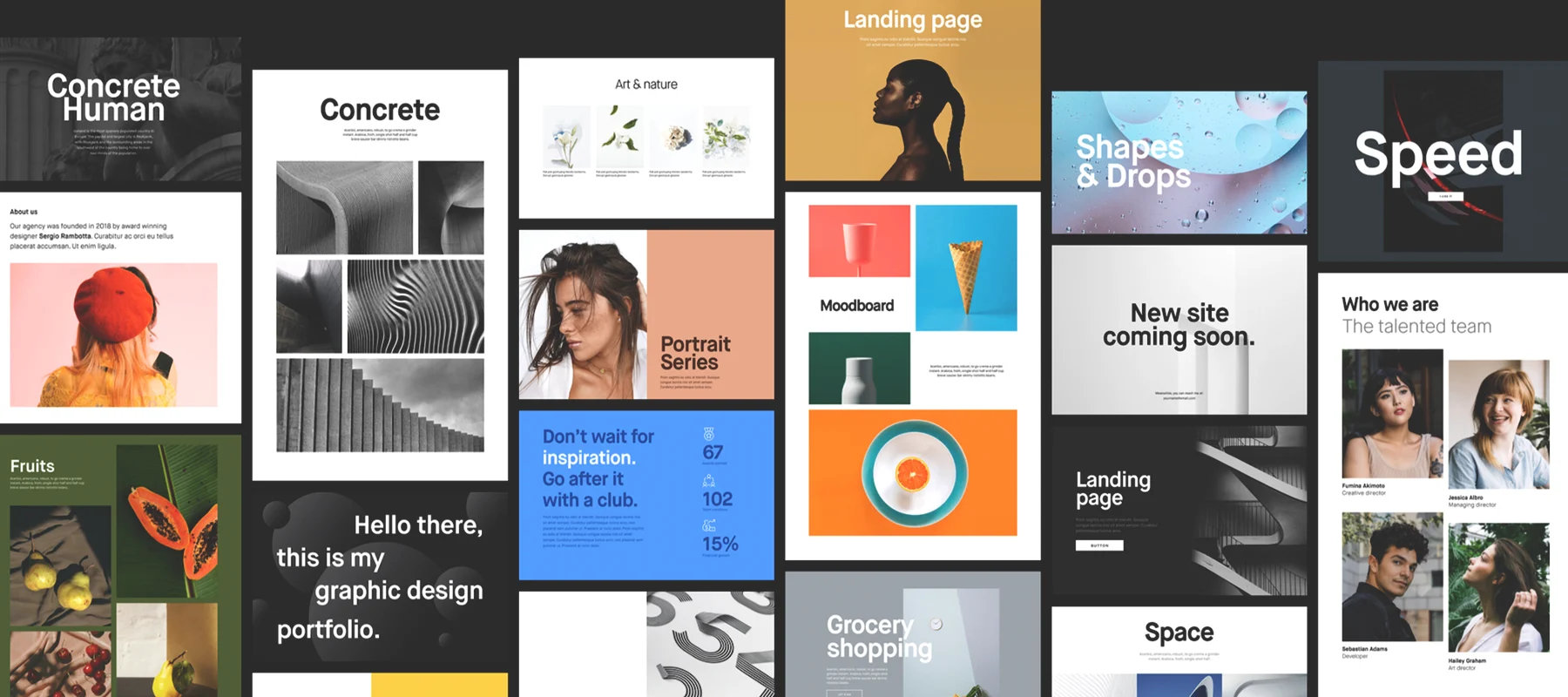 Gemnad graphic design portfolio